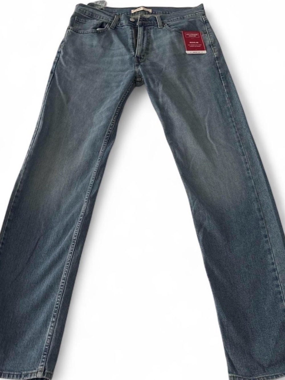 Levi's Women’s Faded Blue Relaxed Straight Jeans